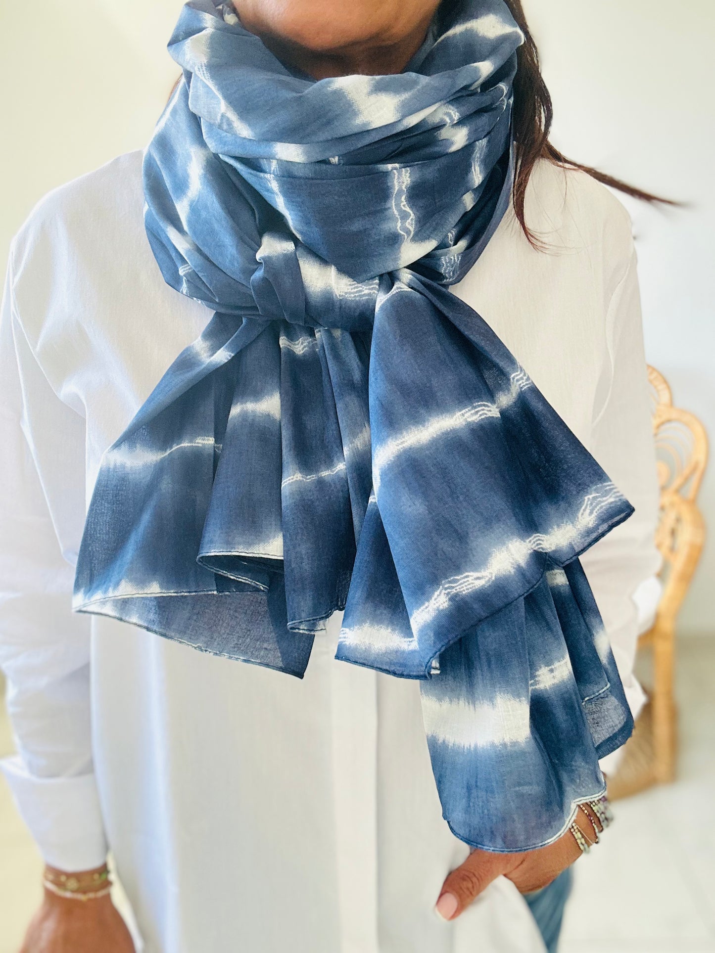 Foulard tie and dye