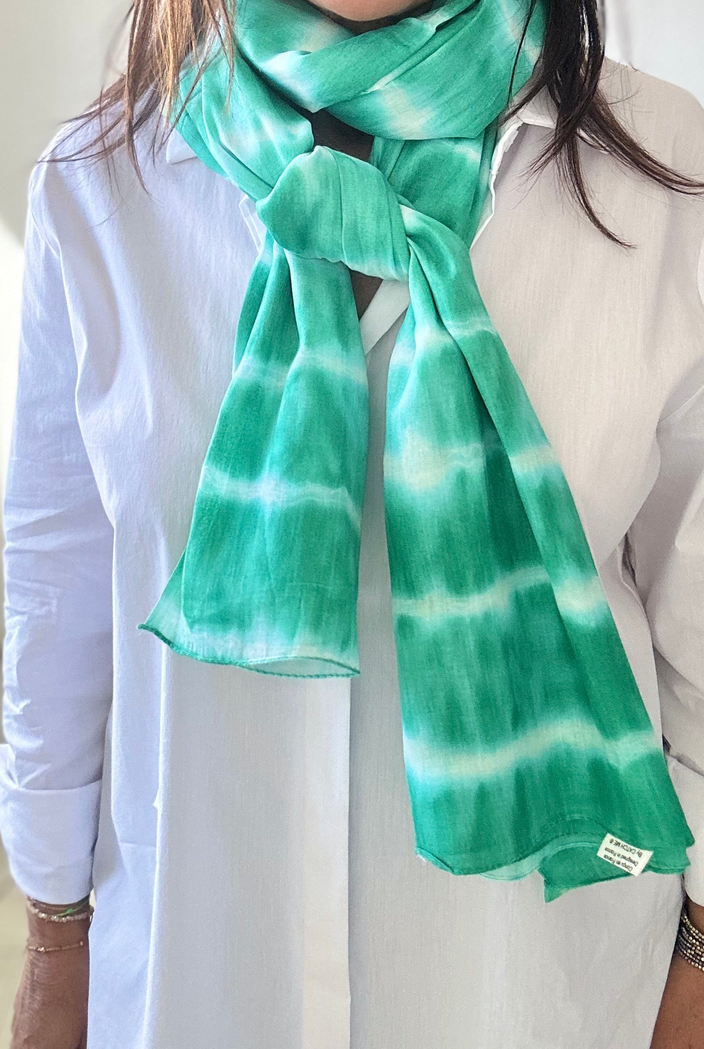 Foulard tie and dye