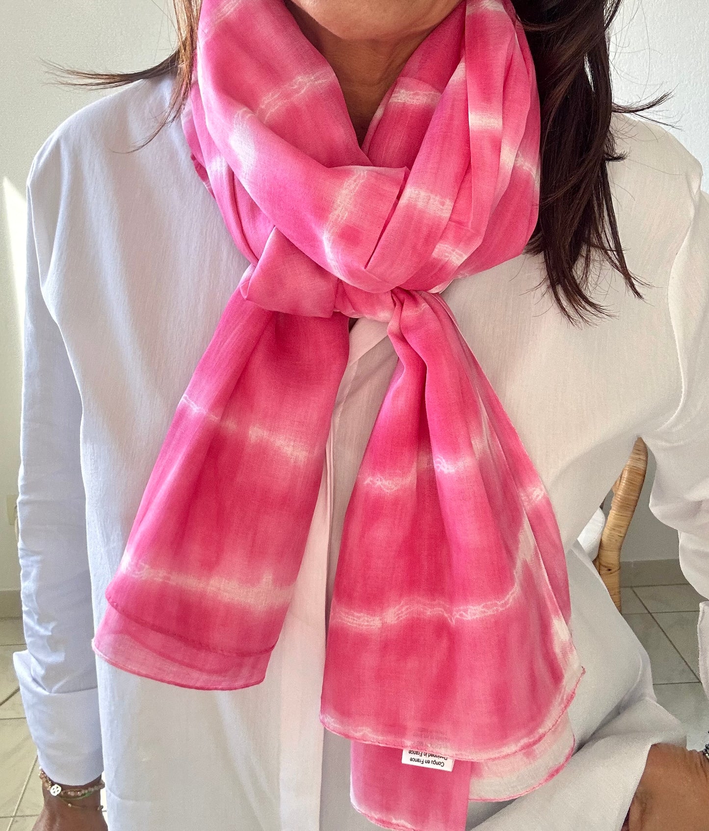 Foulard tie and dye