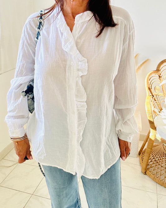 Blouse voile de coton